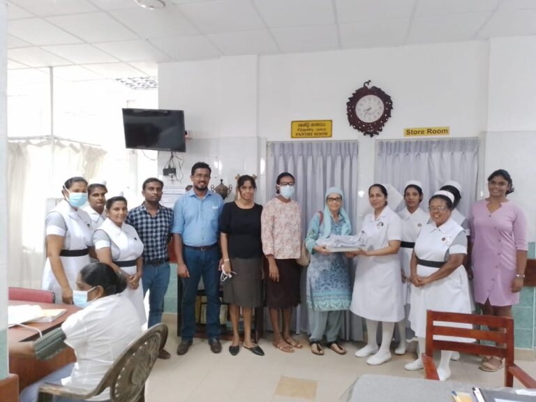 Donation to the Karapitiya Cancer Surgical Wards