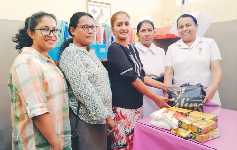 Donation to maternity ward in Badulla